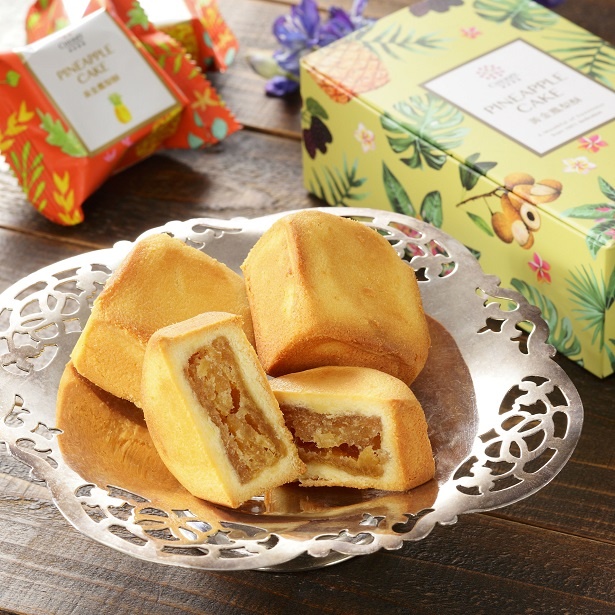 台湾といえばこれ！「チェリーグランドファーザー パイナップルケーキ」(690円、4月中旬入荷予定)