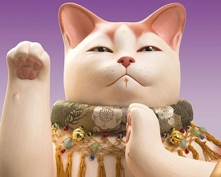 国宝モチーフなどの猫アート作品が集結！「猫都(ニャンと)の国宝展」
