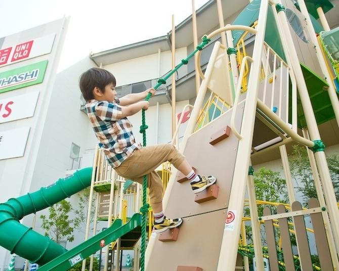 やっぱり外で思いっきり遊びたい！関西のイオンモールで見つけた子ども向け屋外遊具施設3選