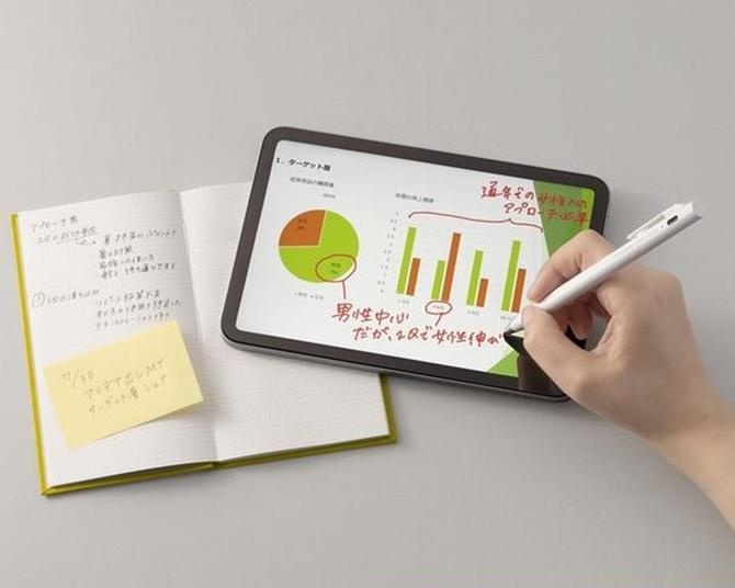  iPadにも紙のノートにも直書きできるペンが7月31日に発売予定！ゼブラとエレコムが5年かけて開発した商品を先取りチェック！