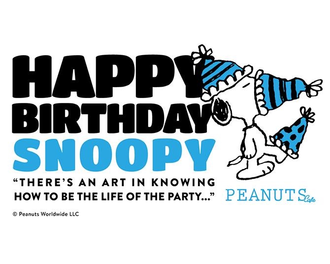 8月10日はスヌーピーの誕生日！PEANUTS Cafeに、“HAPPY BIRTHDAY SNOOPY 2026”がテーマの特別メニューやグッズが登場