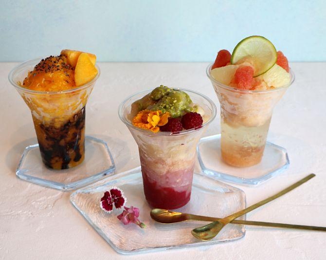 まるで花束！スタバ運営のベーカリー「プリンチ」からイタリア風かき氷“グラニータ”の夏ドルチェ登場