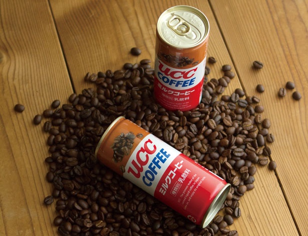「UCC ミルクコーヒー缶」(250g・115円・税別)/UCC上島珈琲