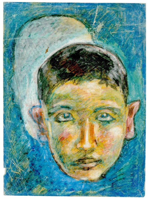 少年時代の作品「思い」(1936年)
