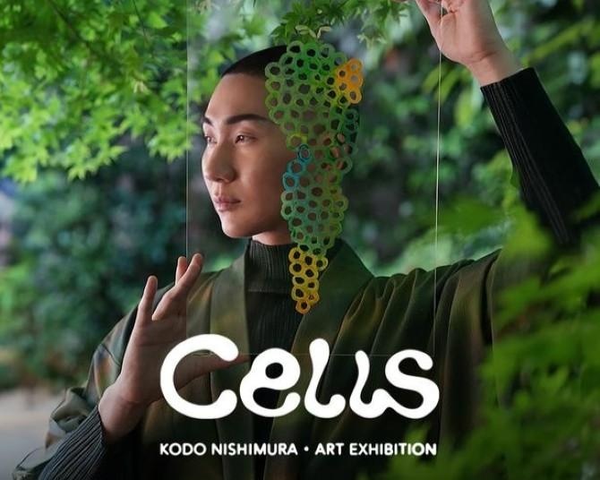 西村宏堂の初個展「Cells - 細胞 -」が伊勢丹新宿店で開催！メイクアップアーティストの感性と仏教の教えが重なり合う作品展