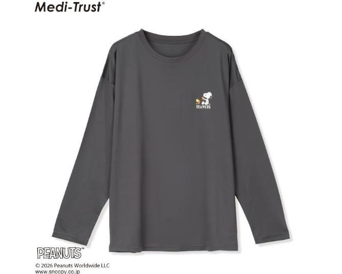 しまむらにスヌーピーデザインの「血行促進」ルームウェアが登場！姿勢サポートブラやヒップアップショーツ、マルチポーチも