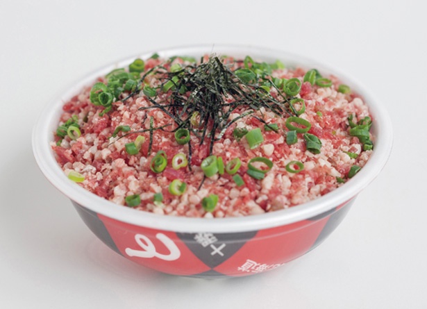前回のまんパクで一番人気だった「十勝の牛とろ丼」(880円)