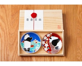 上野のお土産に！シャンシャンのオリジナル豆皿