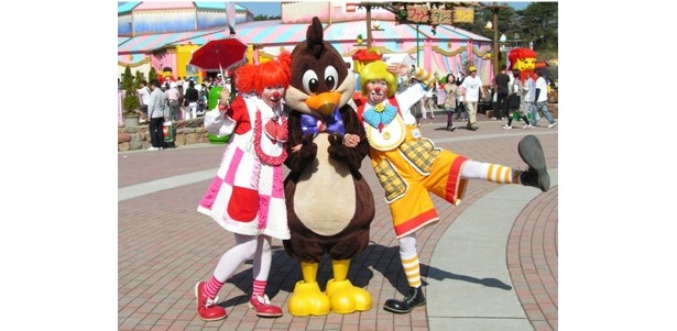 園内のどこかのいるので、探してみよう！