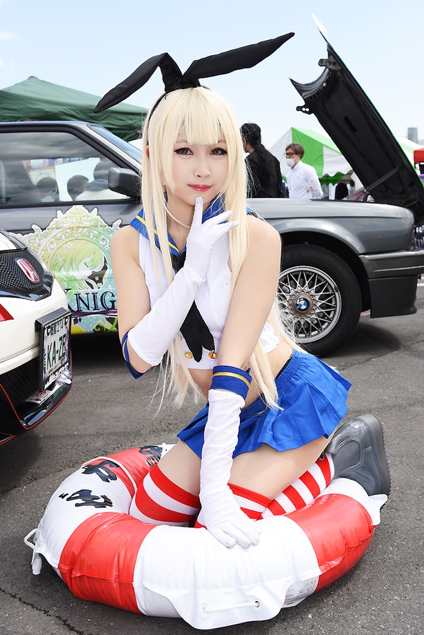 「艦隊これくしょん -艦これ-」の島風に扮する んねさか亜里沙さん(撮影協力：xxcross)
