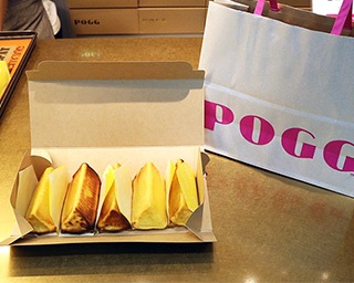 三角形で3つの食感！進化系スイートポテトパイ専門店「POGG」オープン