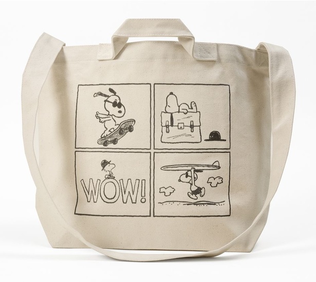 アーバンリサーチの「PEANUTS 2WAY キャンバスバッグ」(税抜5000円)