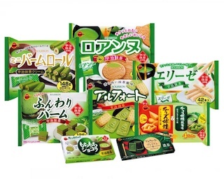 ブルボンの「抹茶」フェア！抹茶味の新商品が8品登場