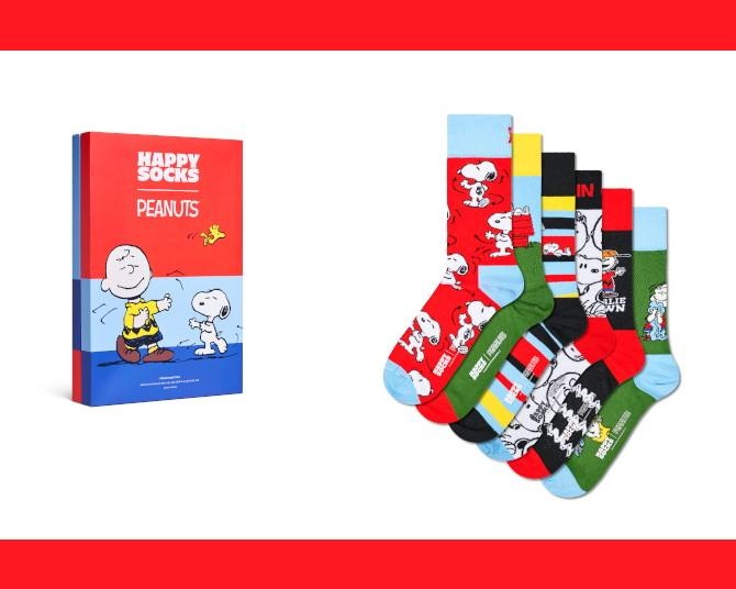 Happy Socksからとびきりおしゃれな「スヌーピーデザインソックス」が登場！キッズ用やギフトセットも