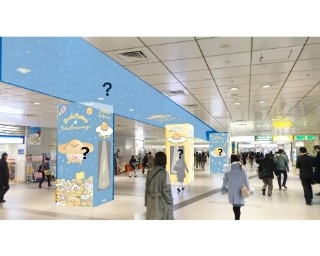 ぐでたまが渋谷をジャック！ぐでたまストリートが1週間限定で出現