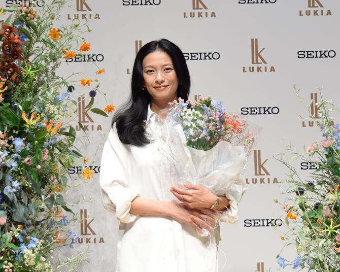 榮倉奈々「落ち込んだときは“大好き”と10回言って気持ちをリセットします」セイコー ルキア新アンバサダー就任発表会レポート