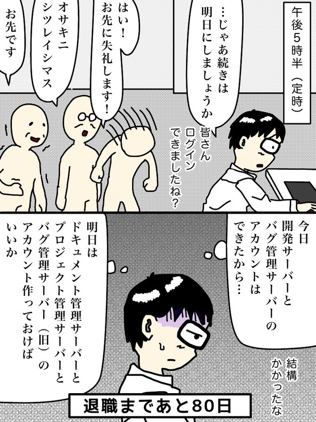 「100日後に退職する47歳」20日目