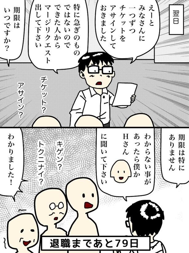 「100日後に退職する47歳」21日目