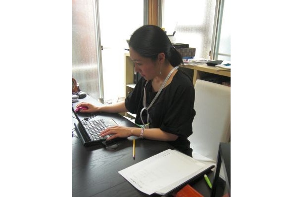 佐藤社長が採寸してくれました