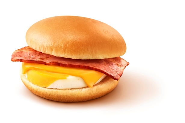 ベーコンエッグマックサンド