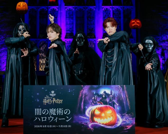 Travis Japan吉澤閑也、松倉海斗『ハリー・ポッター』“闇の魔術”パフォーマンスで魅了「いつかライブでも杖を使ったアクションを披露したい」