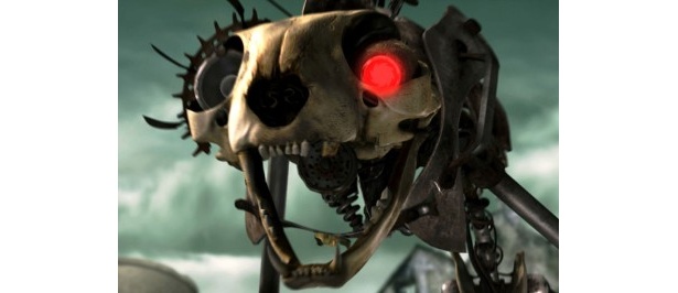 荒廃した世界には機械獣がうようよ。元ネタは『エイリアン2』のエイリアンだが、本家よりかなりキュート!?