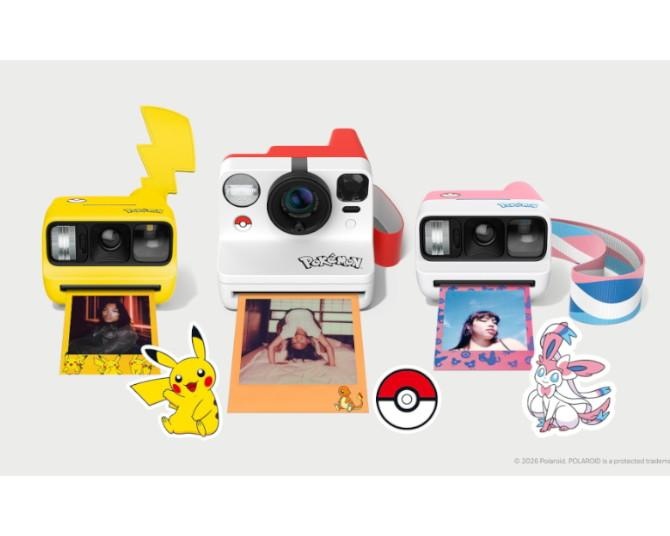 「Polaroid」初のポケモンコラボが発売！ピカチュウやモンスターボールモチーフのインスタントカメラなど全9アイテム、予約段階で完売も続出
