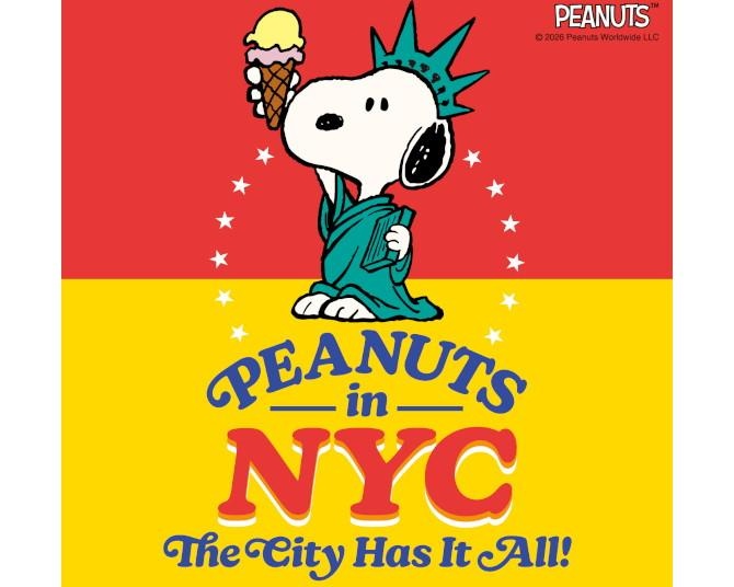 スヌーピーが自由の女神に！PLAZA60周年の「PEANUTS」プロモーションはNY3ブランドとコラボ