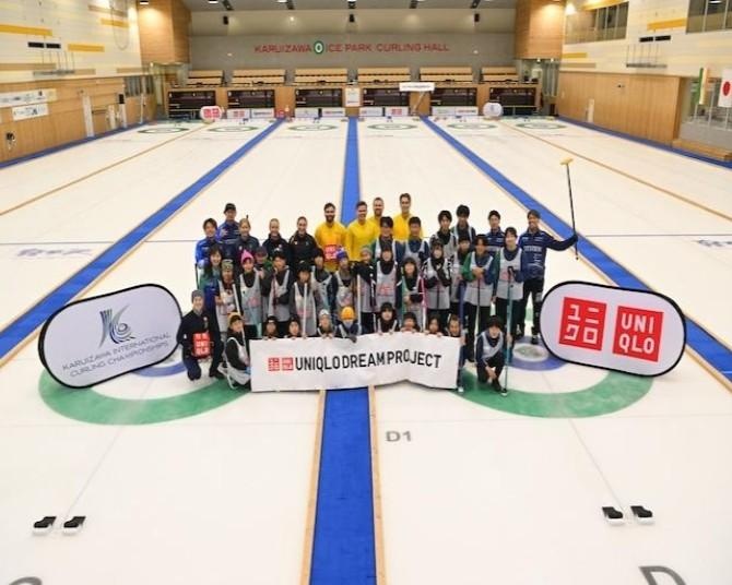 吉田知那美やヴラナ兄妹が軽井沢に集結！次世代のカーリングプレーヤーにつなぐ「ユニクロドリームプロジェクト」のイベントをレポート