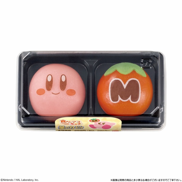 「食べマスモッチ」第1弾の「食べマスモッチ 星のカービィ」(2個入り/税抜259円)