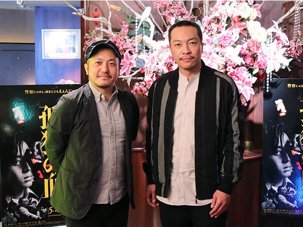 同郷で高校の先輩後輩だという白石和彌監督と音尾琢真