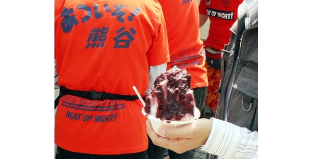 熊谷市の「雪くま」。初夏のような陽気のGWにはぴったりのスイーツだ
