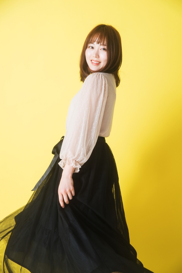 【写真を見る】インタビュー後には、「想像していた以上に吉田さんは素敵な方でした!吉田さんと共演できるよう頑張って女優業に励んでいきたいと思います!」と兵藤は語ってくれた
