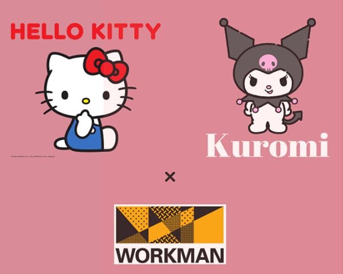 ワークマンからハローキティ＆クロミの“高機能×大人かわいい”新作アイテムが登場！ロンTやスウェット、耳付きマフラーなど