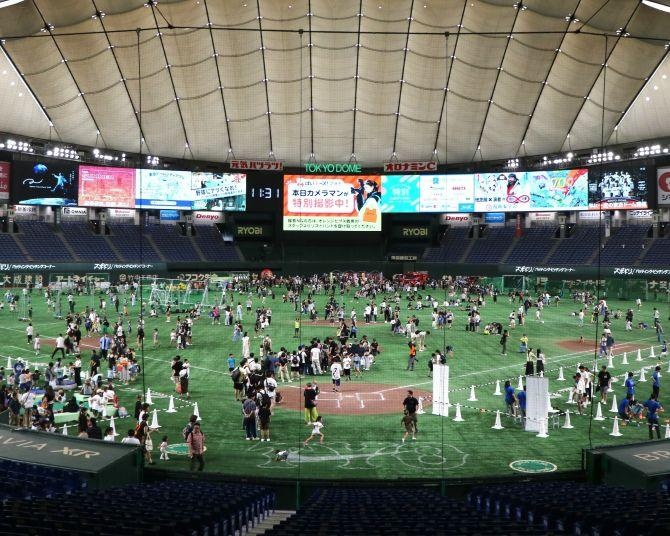 【スポーツの秋】東京ドームのグラウンドで遊べる「TOKYO DOME PARK DAY」が1日限定開催！メジャーリーガーが使用したロッカーやアーティストの控室など“裏側”を見られるツアーも!?