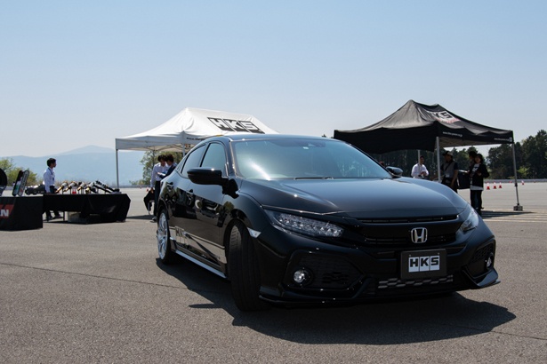 HKSのデモカーの試乗もできた