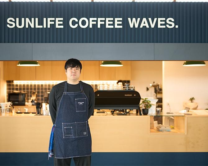 コーヒーで旅する日本／四国編｜コロナ禍の逆境を好機に変えて。太平洋を望む海辺の店から新たなコーヒーの波を広げる「SUNLIFE COFFEE WAVES.」