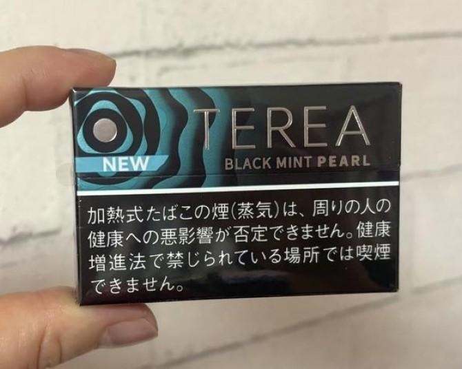 「ブラック」シリーズ初のカプセル搭載！「IQOS ILUMA」シリーズ専用たばこスティック「TEREA」から「テリア ブラック ミント パール」が発売