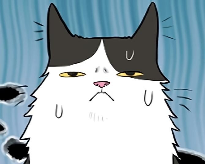 飼い主「うちの子ホントはもっとかわいいんです！」→予防接種への緊張から猫相が崩壊した愛猫の姿