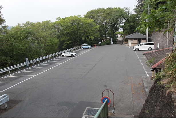 足利織姫神社の駐車場