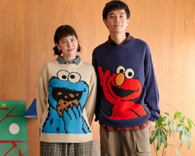 エルモやクッキーモンスターなど推しキャラで選べるニットも！「Ha-Li-C STORE」×「セサミストリート」コラボの全ラインナップを紹介