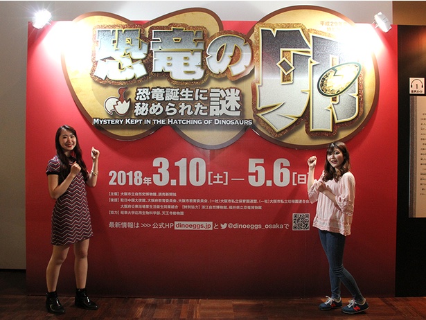 特別展「恐竜の卵～恐竜誕生に秘められた謎～」の会場に潜入