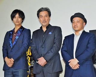 「女性の方は最初の3分我慢して」 役所広司主演映画『孤狼の血』大阪舞台挨拶
