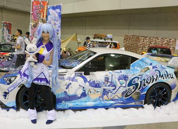 画像1 10 ニコニコ超会議18 に痛車 ニコニコカー ウォーカープラス