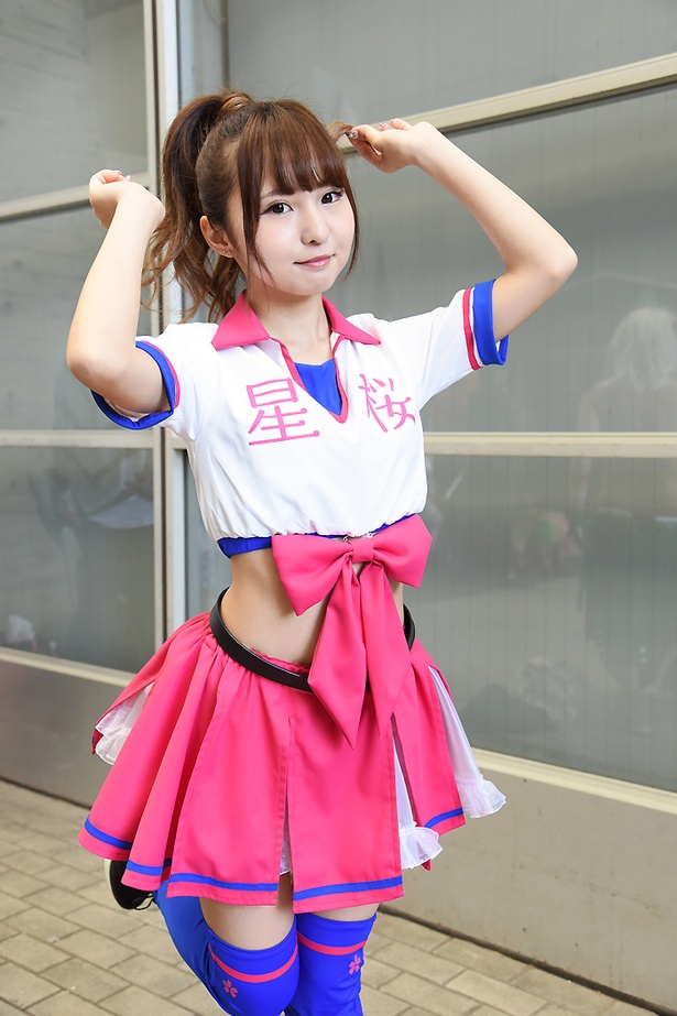 「花鈴のマウンド」公式コスプレイヤーの あんにゅい豆腐さん