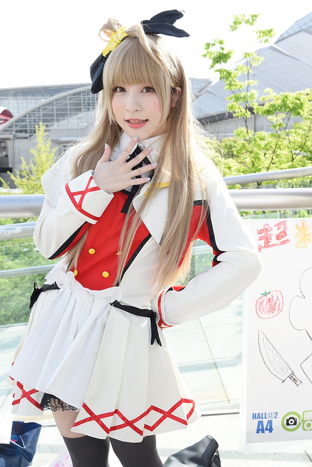 「ラブライブ！」の南ことりに扮する うらまるさん