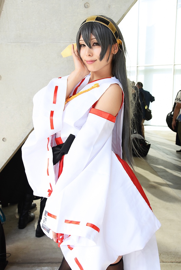「艦隊これくしょん -艦これ-」の榛名に扮する じま太さん