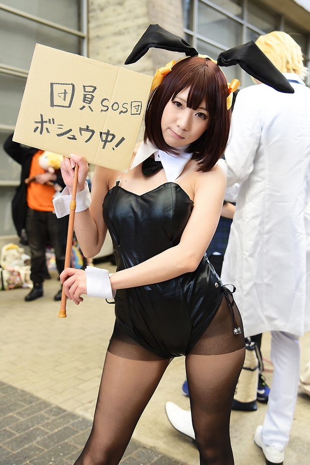 「涼宮ハルヒの憂鬱」の涼宮ハルヒに扮する星飴ももさん