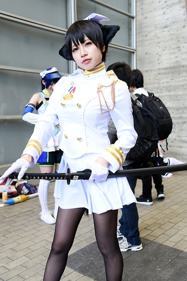 「アズールレーン」の高雄に扮する金木もこ汰。さん
