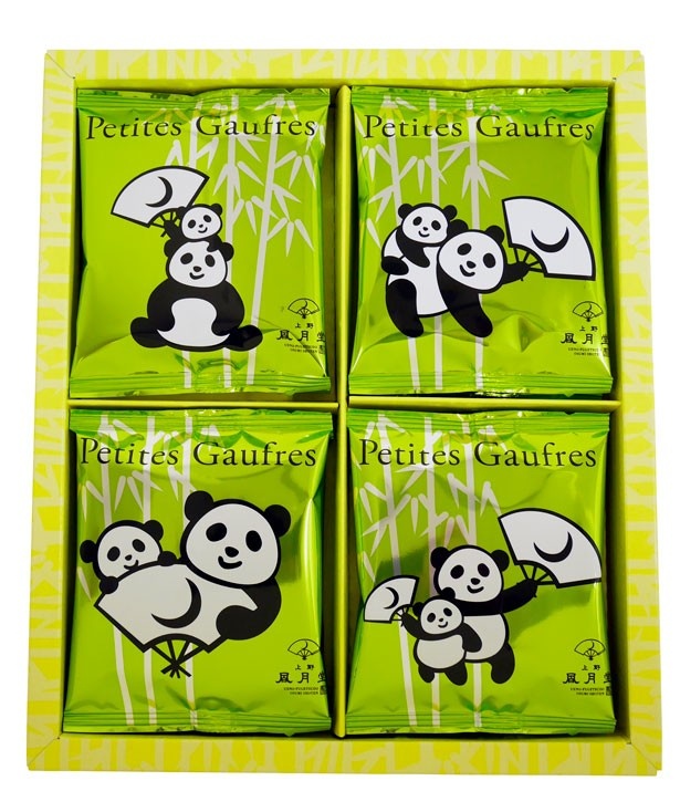 「パンダプティゴーフル」(20枚入918円)も販売中
